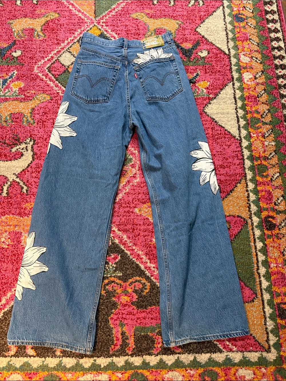 Farm Rio X Levi’s RARE FIND size 28 - Picture 6 of 7